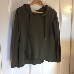 👌3/$12👌 Asymmetric Hem Hoodie Sweatshirt